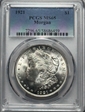 1921 $1 Morgan MS65