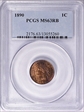 1890 1C MS63RB