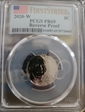 2020-W 5C Reverse Proof First Strike PR69