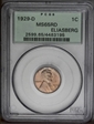 1929-D 1C MS65RD
