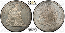 1870-CC $1 MS62