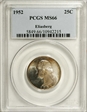 1952 25C MS66