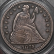 1865 $1 AU55