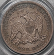 1868 $1 AU50