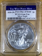 2020-(W) $1 Silver Eagle Struck at West Point First Day of Issue BU89