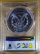 2021-CC Privy $1 Morgan Dollar 100th Anniversary First Strike MS70