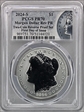 2024-S $1 Morgan Dollar Rev PR Two-Coin Reverse Proof Set First Day of Issue PR70