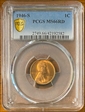 1946-S 1C MS66RD