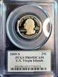 2009-S 25C U.S. Virgin Islands PR69DCAM