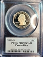 2009-S 25C Puerto Rico PR69DCAM