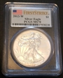 2013-W $1 Burnished Silver Eagle First Strike SP70