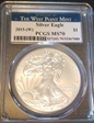 2015-(W) $1 Silver Eagle Struck at West Point MS70