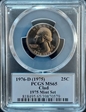 1976-D (1975) 25C Clad 1975 Mint Set MS65