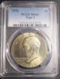 1976 $1 Type 2 MS65