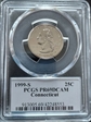 1999-S 25C Connecticut PR69DCAM