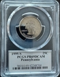 1999-S 25C Pennsylvania PR69DCAM