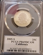 2005-S 25C California PR69DCAM