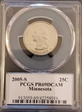 2005-S 25C Minnesota PR69DCAM