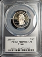 2004-S 25C Texas PR69DCAM