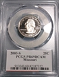 2003-S 25C Missouri PR69DCAM
