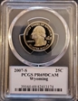 2007-S 25C Wyoming PR69DCAM