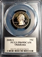 2008-S 25C Oklahoma PR69DCAM