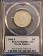 2006-S 25C North Dakota PR69DCAM