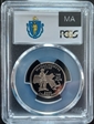 2000-S 25C Massachusetts PR69DCAM