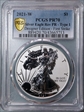 2021-W $1 Silver Eagle Rev PR - Type 1 Designer Edition - First Strike PR70