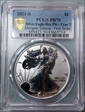 2021-S $1 Silver Eagle Rev PR - Type 2 Designer Edition - First Strike PR70