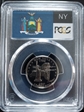 2001-S 25C New York PR69DCAM