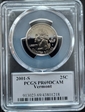 2001-S 25C Vermont PR69DCAM