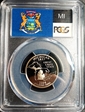 2004-S 25C Michigan PR69DCAM