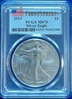 2023 $1 Silver Eagle First Strike MS70