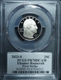 2023-S 25C Eleanor Roosevelt First Strike PR70DCAM