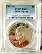 1971-S $1 Silver, Peg Leg PR69