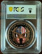 (2025) 1oz Rnd Molon Labe Cu Spartan Warrior Colorized MS70