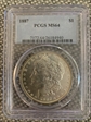 1887 $1 MS64