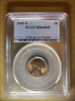 1945-S 1C MS66RD