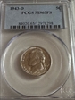 1943-D 5C MS65FS