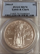 2004-P $1 Lewis & Clark MS70
