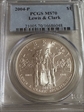 2004-P $1 Lewis & Clark MS70