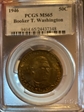 1946 50C Booker T. Washington MS65