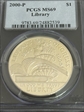 2000-P $1 Library MS69