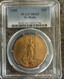 1908 $20 No Motto MS65