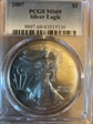 2007 $1 Silver Eagle MS69