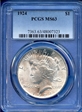 1924 $1 MS63