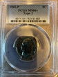 1942-P 5C Silver MS66+