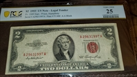 3/31/2023 $2 U.S. legal tender VF25