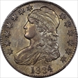1834 50C Large Date, Large Letters AU55